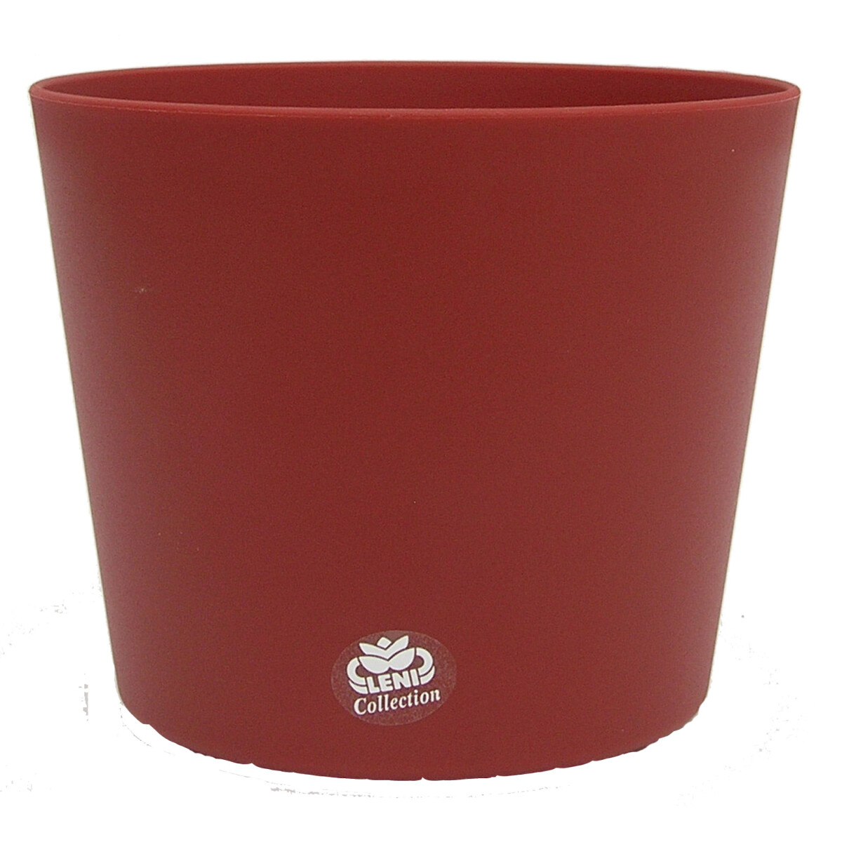 Kunststoff Blumentopf Flori Farbe bordeaux / Abverkauf