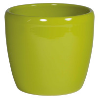 Set4 Keramik Blumentopf Venus schilfgrün +Bewässerungs-Set für Hydropflanzen