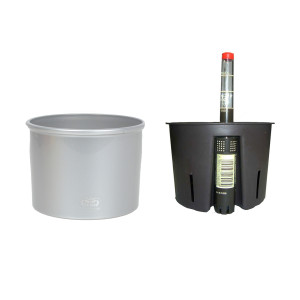 Set3 Kunststoff Hydro Blumentopf Corona...