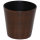 Set3 3 teilig Keramik Blumentopf Korfu Ø 13,5 cm H 13 cm  für Hydropflanzen