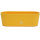 Set7 7 teilig Kunststoff Flori Pflanzschale gelb für Hydrokultur