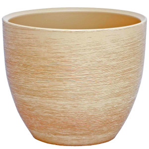 Keramik Blumentopf Pur antik sand &Oslash; 14.0 cm...