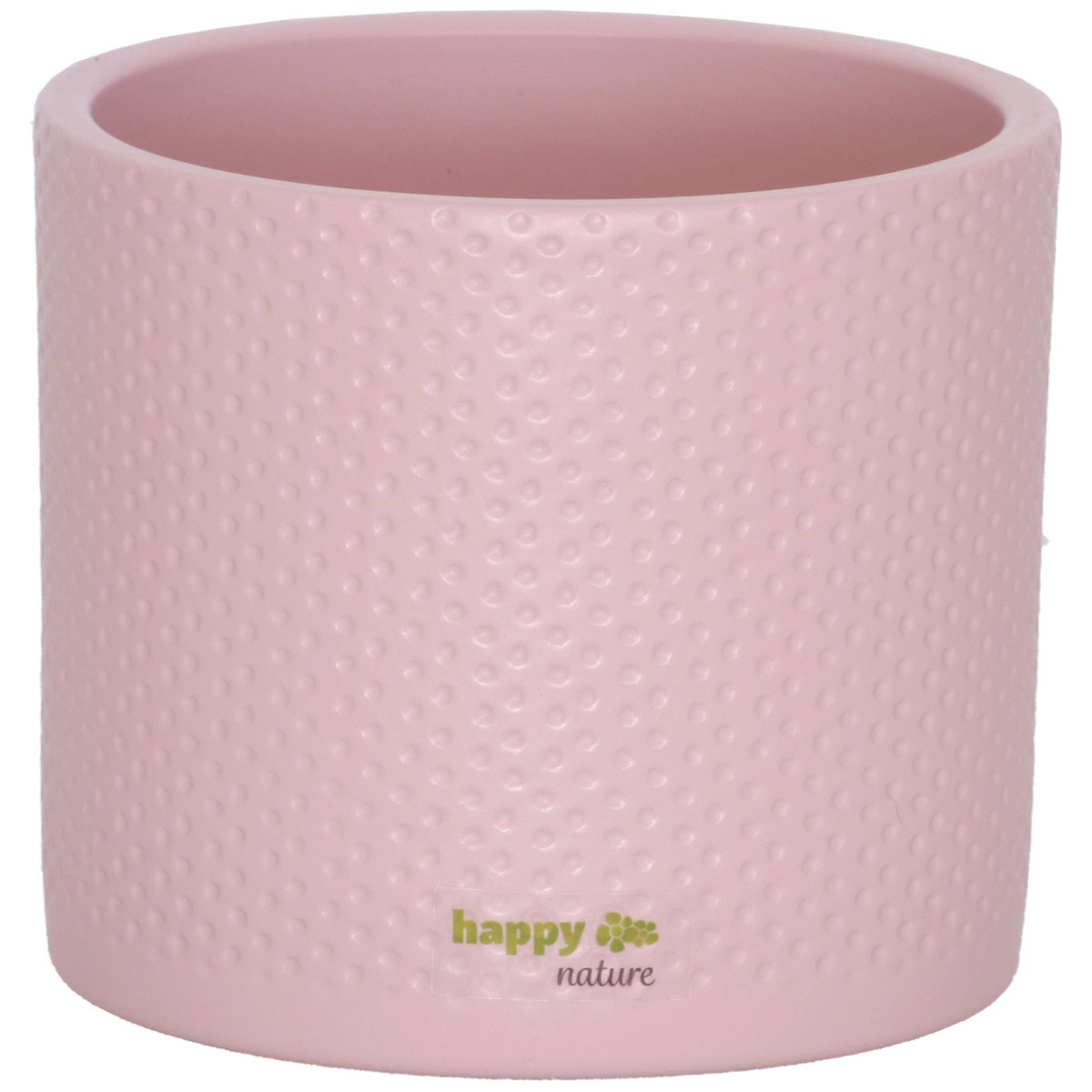 Keramik Blumentopf Toscana silber rosa matt Ø 13.5...