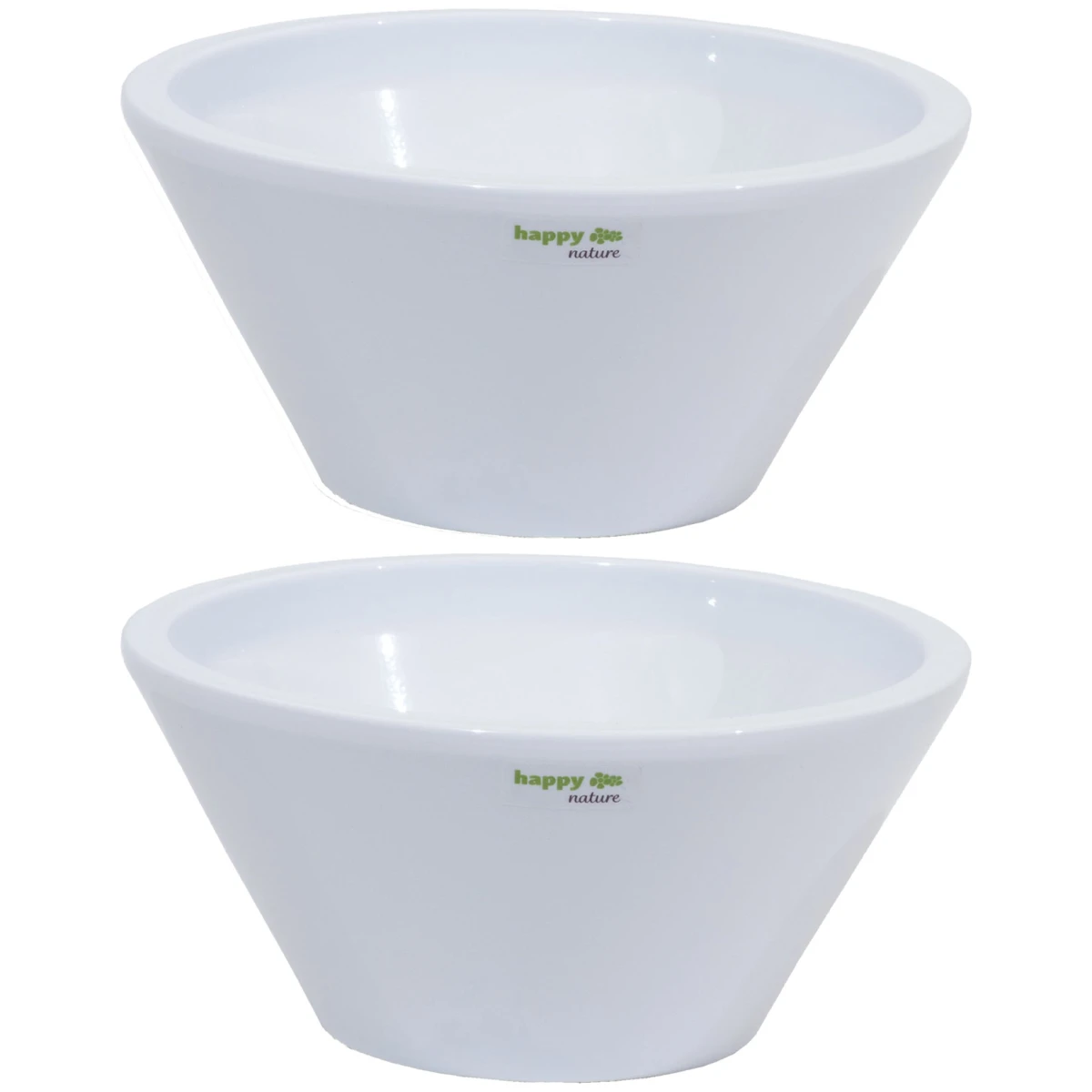 Set2 2 Keramik Schale Capri weiß Ø 22 cm H...