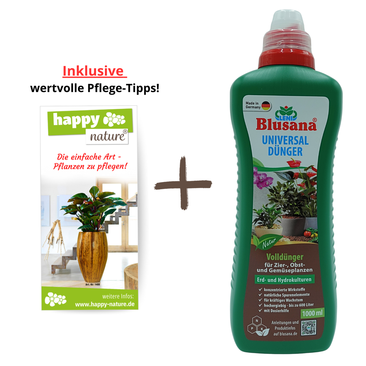 Set Flüssigdünger Blusana Universal Hydrokultur...