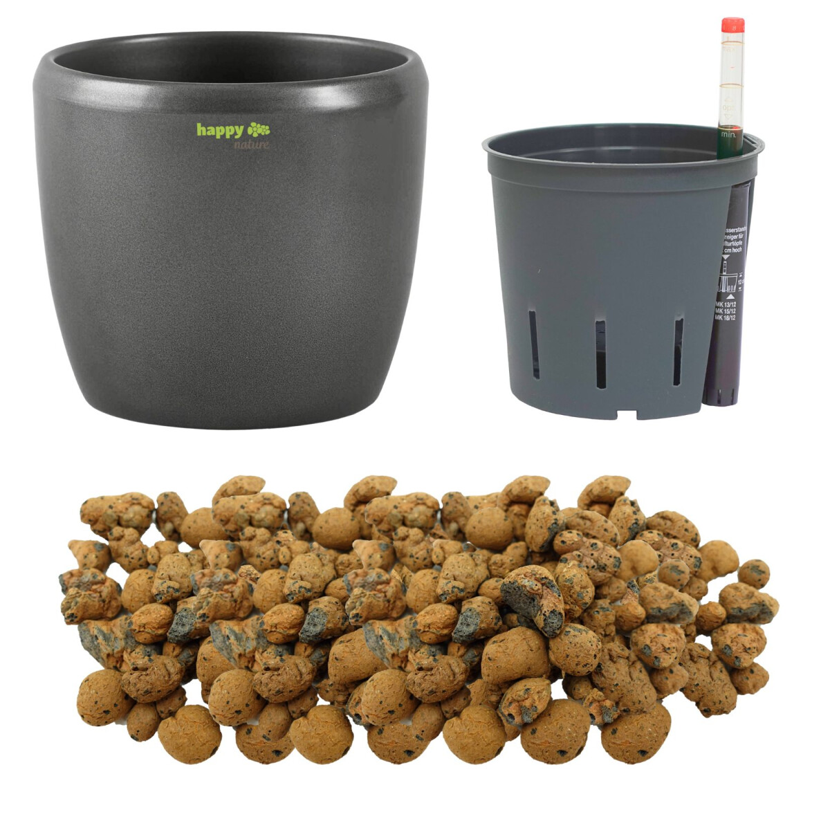 happy nature Set 4-teilig Keramik Blumentopf Venus...