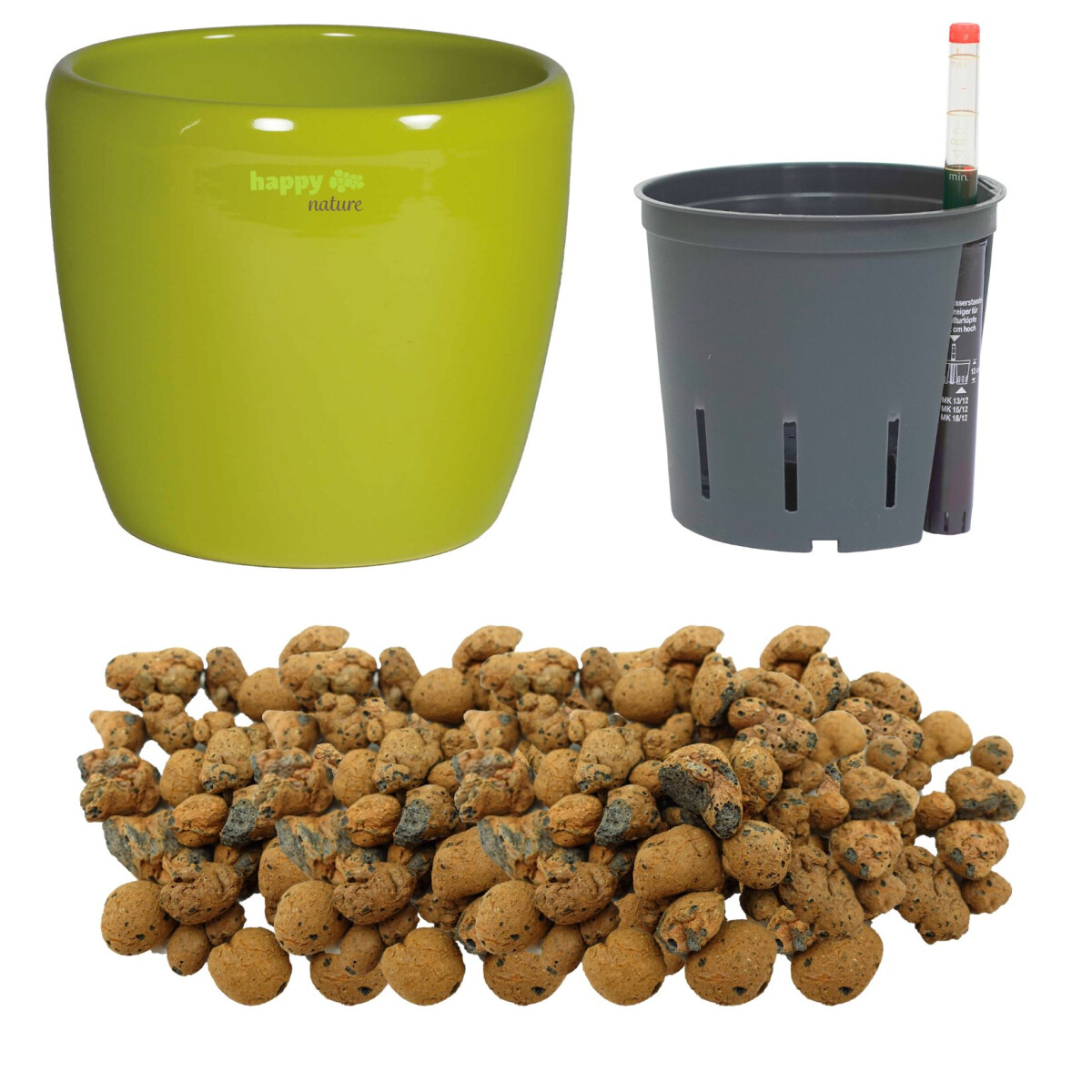 happy nature Set 4-teilig Keramik Blumentopf Venus...